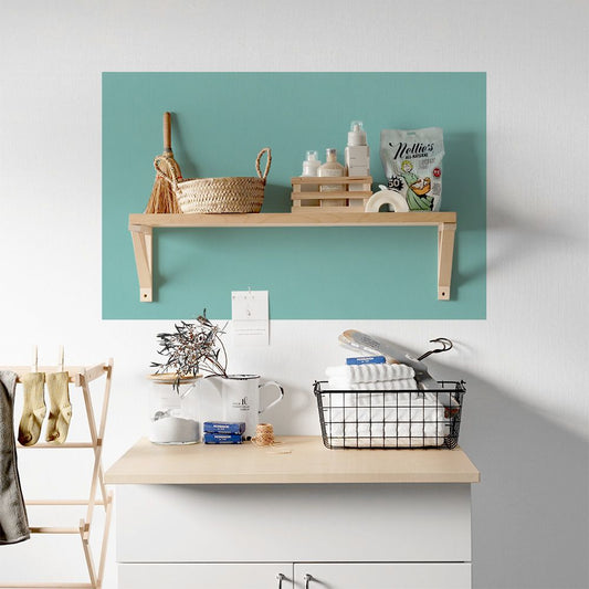 貼ってはがせる シール壁紙 「Hatte me! Palette (ハッテミーパレット)」 リメイクシート Cool クール (65cm×1mサイズ) 49 アイスグリーン