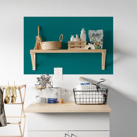 貼ってはがせる シール壁紙 「Hatte me! Palette (ハッテミーパレット)」 リメイクシート Cool クール (65cm×1mサイズ) 52 ビリジアン