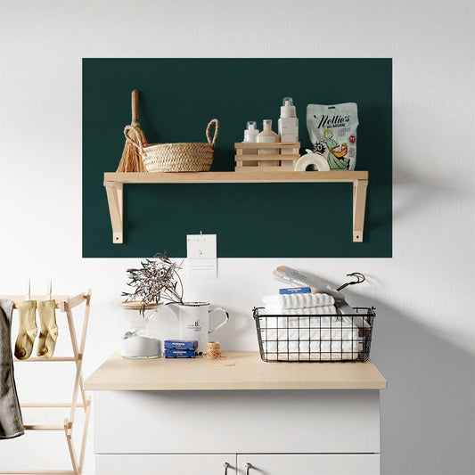 貼ってはがせる シール壁紙 「Hatte me! Palette (ハッテミーパレット)」 リメイクシート Cool クール (65cm×1mサイズ) 54 エバーグリーン