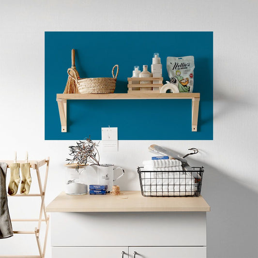 貼ってはがせる シール壁紙 「Hatte me! Palette (ハッテミーパレット)」 リメイクシート Cool クール (65cm×1mサイズ) 58 ロイヤルブルー