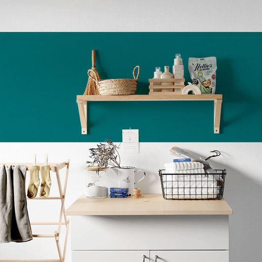 貼ってはがせる シール壁紙 「Hatte me! Palette (ハッテミーパレット)」 リメイクシート Cool クール (65cm×2.6mサイズ) 52 ビリジアン