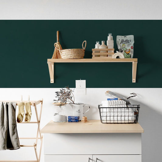 貼ってはがせる シール壁紙 「Hatte me! Palette (ハッテミーパレット)」 リメイクシート Cool クール (65cm×2.6mサイズ) 54 エバーグリーン