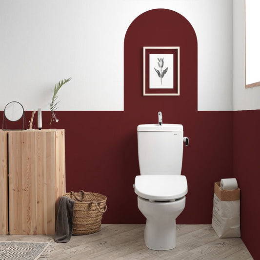 貼ってはがせる シール壁紙 「Hatte me! Palette (ハッテミーパレット)」 リメイクシート Earth アース (65cm×2.6mサイズ) 27 レッドクレイ