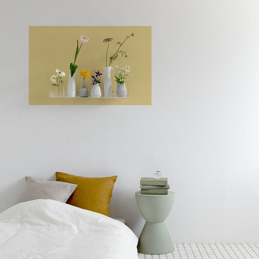 貼ってはがせる シール壁紙 「Hatte me! Palette (ハッテミーパレット)」 リメイクシート Nuance ニュアンス (65cm×1mサイズ) 40 カモミール