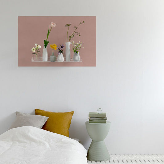 貼ってはがせる シール壁紙 「Hatte me! Palette (ハッテミーパレット)」 リメイクシート Nuance ニュアンス (65cm×1mサイズ) 43 フルール