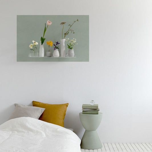 貼ってはがせる シール壁紙 「Hatte me! Palette (ハッテミーパレット)」 リメイクシート Nuance ニュアンス (65cm×1mサイズ) 45 グリーンヘイズ