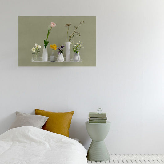 貼ってはがせる シール壁紙 「Hatte me! Palette (ハッテミーパレット)」 リメイクシート Nuance ニュアンス (65cm×1mサイズ) 46 レモングラス