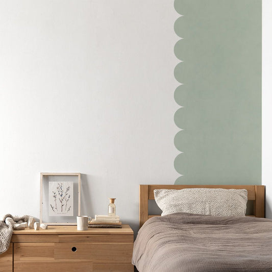 貼ってはがせる シール壁紙 「Hatte me! Palette (ハッテミーパレット)」 リメイクシート Nuance ニュアンス (65cm×2.6mサイズ) 45 グリーンヘイズ