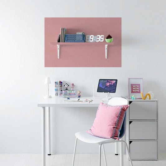 貼ってはがせる シール壁紙 「Hatte me! Palette (ハッテミーパレット)」 リメイクシート Pastel パステル (65cm×1mサイズ) 04 フラミンゴ