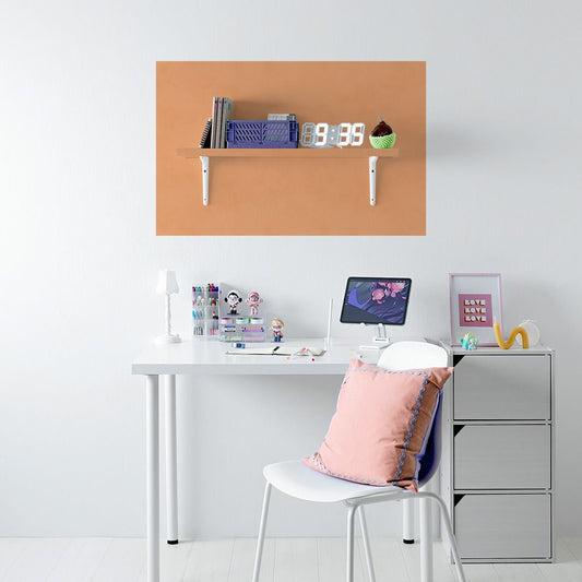 貼ってはがせる シール壁紙 「Hatte me! Palette (ハッテミーパレット)」 リメイクシート Pastel パステル (65cm×1mサイズ) 06 アプリコット