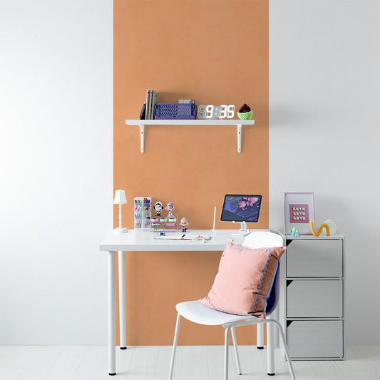 貼ってはがせる シール壁紙 「Hatte me! Palette (ハッテミーパレット)」 リメイクシート Pastel パステル (65cm×2.6mサイズ) 06 アプリコット