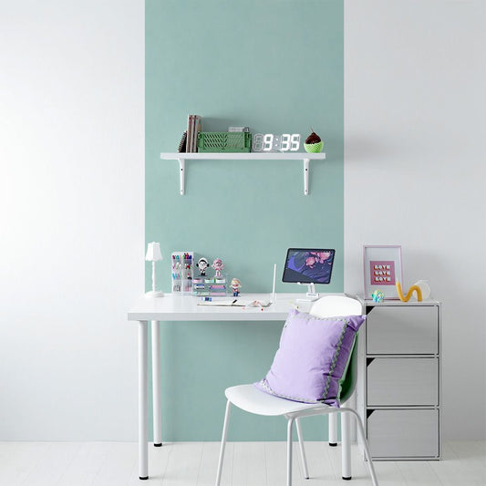 貼ってはがせる シール壁紙 「Hatte me! Palette (ハッテミーパレット)」 リメイクシート Pastel パステル (65cm×2.6mサイズ) 09 ミント