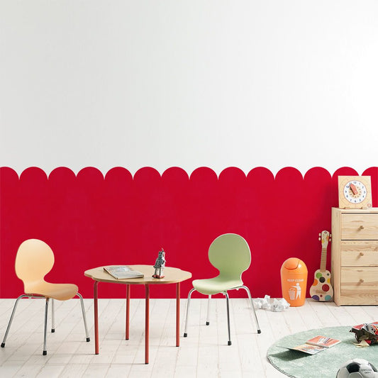 貼ってはがせる シール壁紙 「Hatte me! Palette (ハッテミーパレット)」 リメイクシート Pop ポップ (65cm×1mサイズ) 13 あか