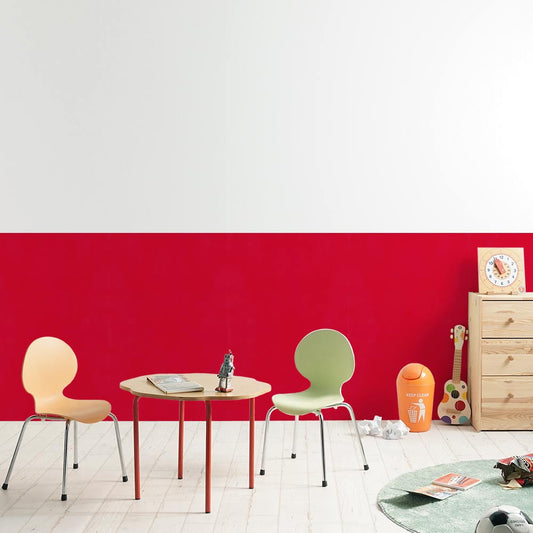 貼ってはがせる シール壁紙 「Hatte me! Palette (ハッテミーパレット)」 リメイクシート Pop ポップ (65cm×1mサイズ) 13 あか