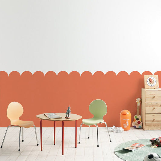 貼ってはがせる シール壁紙 「Hatte me! Palette (ハッテミーパレット)」 リメイクシート Pop ポップ (65cm×1mサイズ) 17 だいだい