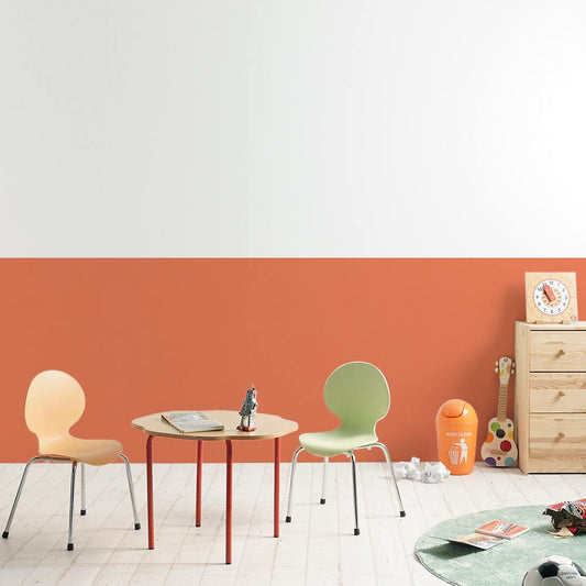 貼ってはがせる シール壁紙 「Hatte me! Palette (ハッテミーパレット)」 リメイクシート Pop ポップ (65cm×1mサイズ) 17 だいだい