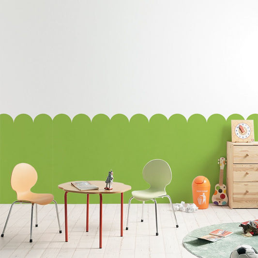 貼ってはがせる シール壁紙 「Hatte me! Palette (ハッテミーパレット)」 リメイクシート Pop ポップ (65cm×1mサイズ) 18 きみどり