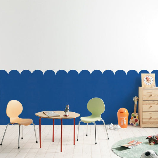 貼ってはがせる シール壁紙 「Hatte me! Palette (ハッテミーパレット)」 リメイクシート Pop ポップ (65cm×1mサイズ) 19 あお