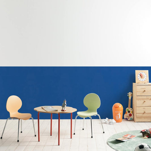 貼ってはがせる シール壁紙 「Hatte me! Palette (ハッテミーパレット)」 リメイクシート Pop ポップ (65cm×1mサイズ) 19 あお