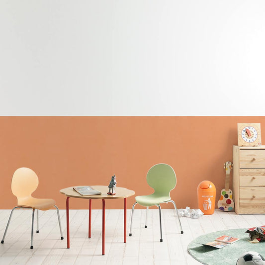貼ってはがせる シール壁紙 「Hatte me! Palette (ハッテミーパレット)」 リメイクシート Pop ポップ (65cm×1mサイズ) 22 うすだいだい