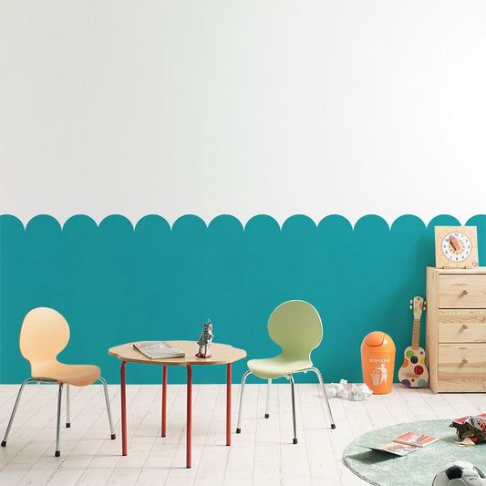 貼ってはがせる シール壁紙 「Hatte me! Palette (ハッテミーパレット)」 リメイクシート Pop ポップ (65cm×1mサイズ) 23 みずいろ