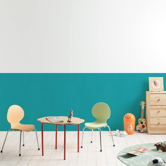 貼ってはがせる シール壁紙 「Hatte me! Palette (ハッテミーパレット)」 リメイクシート Pop ポップ (65cm×1mサイズ) 23 みずいろ