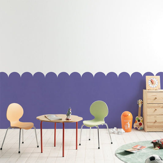 貼ってはがせる シール壁紙 「Hatte me! Palette (ハッテミーパレット)」 リメイクシート Pop ポップ (65cm×1mサイズ) 24 むらさき