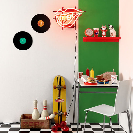 貼ってはがせる シール壁紙 「Hatte me! Palette (ハッテミーパレット)」 リメイクシート Pop ポップ (65cm×2.6mサイズ) 15 みどり