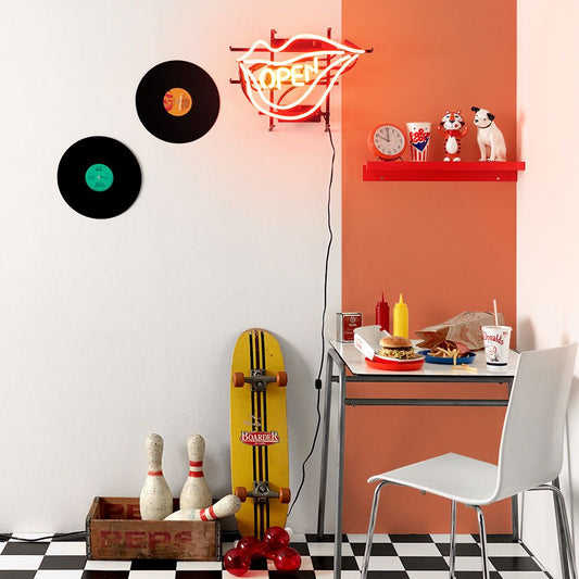 貼ってはがせる シール壁紙 「Hatte me! Palette (ハッテミーパレット)」 リメイクシート Pop ポップ (65cm×2.6mサイズ) 17 だいだい