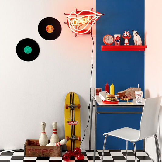 貼ってはがせる シール壁紙 「Hatte me! Palette (ハッテミーパレット)」 リメイクシート Pop ポップ (65cm×2.6mサイズ) 19 あお