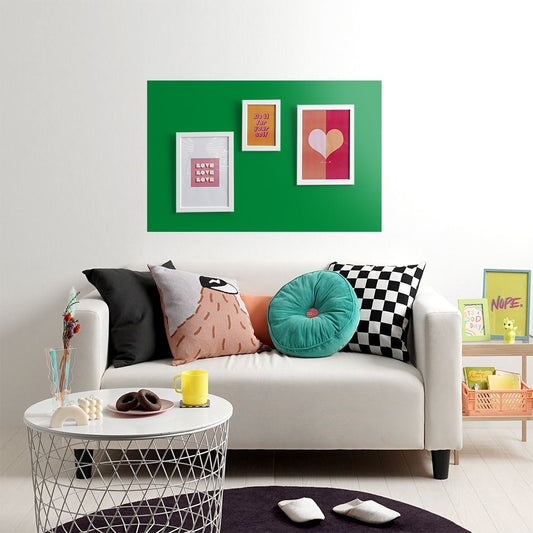 貼ってはがせる シール壁紙 「Hatte me! Palette (ハッテミーパレット)」 リメイクシート Vivid ヴィヴィッド (65cm×1mサイズ) 64 グリーン