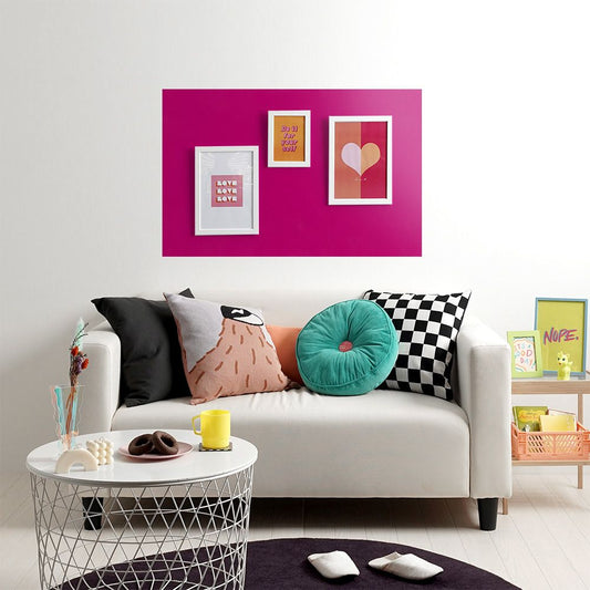 貼ってはがせる シール壁紙 「Hatte me! Palette (ハッテミーパレット)」 リメイクシート Vivid ヴィヴィッド (65cm×1mサイズ) 69 マゼンタ