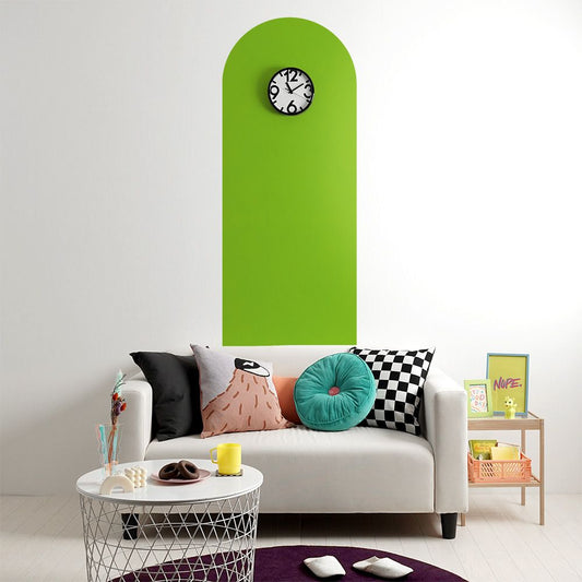 貼ってはがせる シール壁紙 「Hatte me! Palette (ハッテミーパレット)」 リメイクシート ビビット (65cm×2.6mサイズ) 65 ライムグリーン