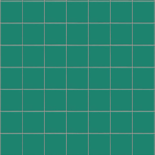 【サンプル】貼ってはがせるリメイクシート「Hatte me! (ハッテミー)」 すっきりタイル/ポップ PSQT-10 / グリーン×ピンク