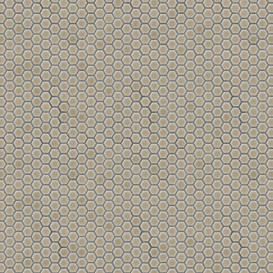 【サンプル】貼ってはがせる 床リメイクシート「Hatte me Floor (ハッテミーフロア)」ヘキサビンテージ / サンド