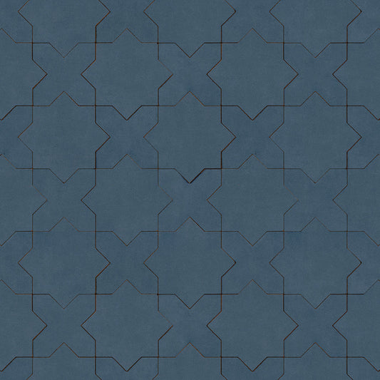 【サンプル】貼ってはがせる 床リメイクシート「Hatte me Floor (ハッテミーフロア)」スタークロス / インディゴ