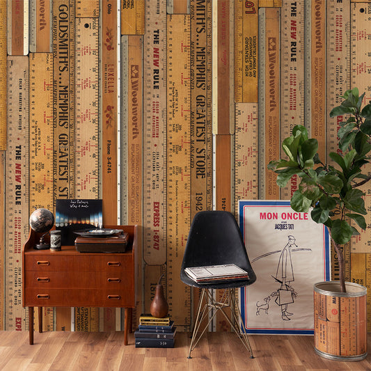 EASY WALL TAPE NLXL ENX03 Printed Rulers Large A(イージーウォールテープ)幅23cm×6m