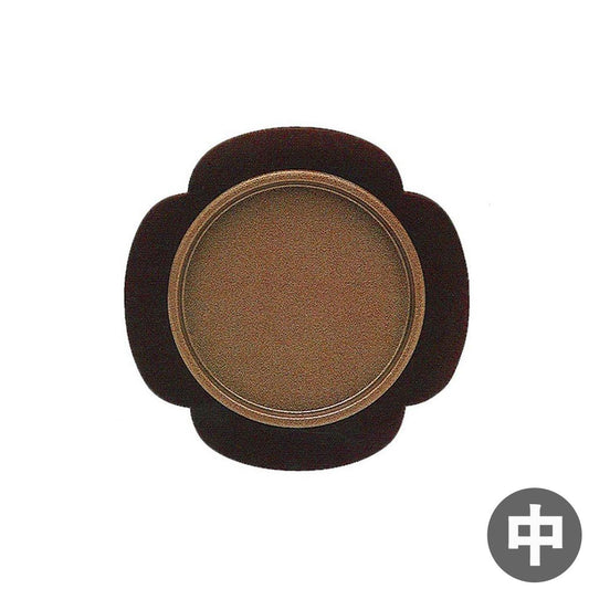 ふすまの引き手 花びらデザイン パールGB 白山 ツキエス S-205(1個単位)中サイズ