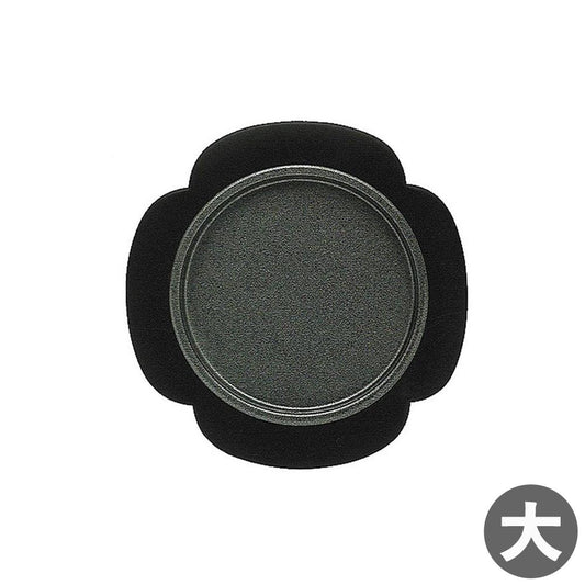 ふすまの引き手 花びらデザイン グレバー 白山 ツキエス S-206(1個単位)大サイズ