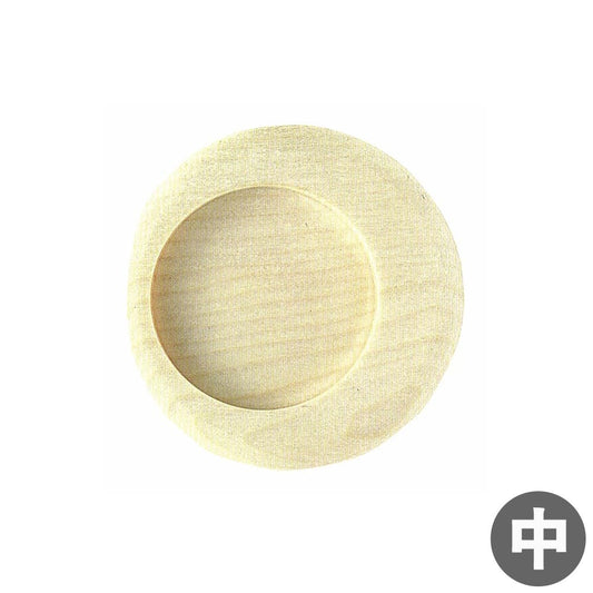 ふすまの引き手 木製引手 メイプルウッド クリアー仕上げ 和 やわらぎ 1729 丸(1個単位)中サイズ