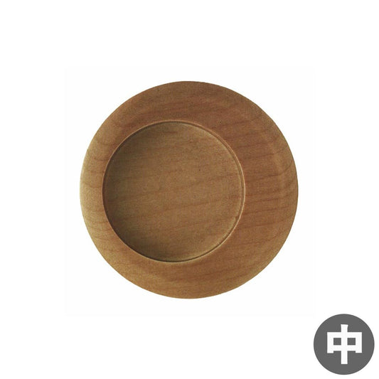 ふすまの引き手 木製引手 メイプルウッド 塗装仕上げ 和 やわらぎ 1730 丸(1個単位)中サイズ