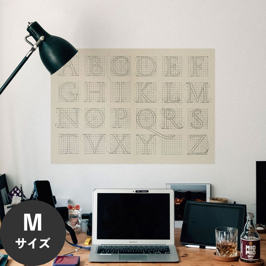 Hattan Art Poster ハッタンアートポスター Alphabet After Serlio / HP-00001 Mサイズ(64cm×45cm)