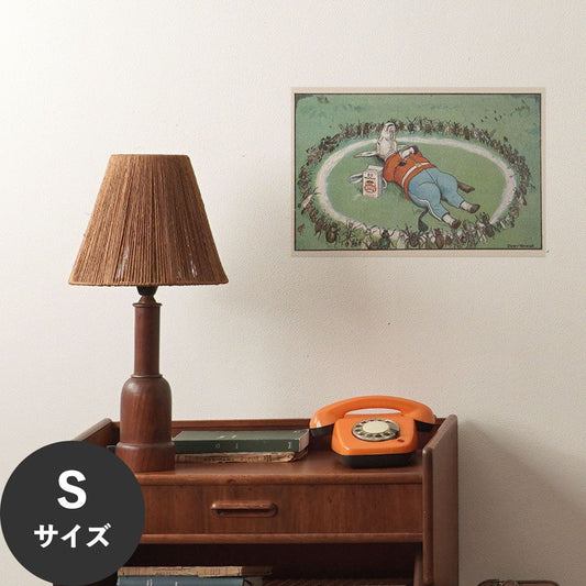 Hattan Art Poster ハッタンアートポスター He rested in a Borax ring / HP-00047 Sサイズ(45cm×30cm)