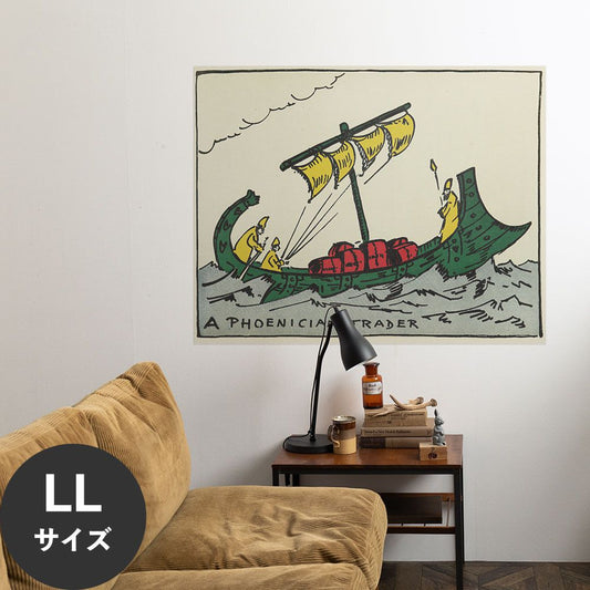 Hattan Art Poster ハッタンアートポスター A Phoenician trader / HP-00058 LLサイズ(114cm×90cm)
