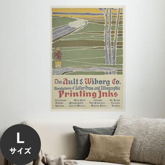 Hattan Art Poster ハッタンアートポスター Ault and Wiborg, Ad. 077 / HP-00061 Lサイズ(64cm×90cm)