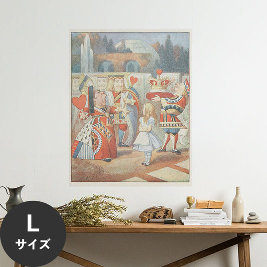 Hattan Art Poster ハッタンアートポスター ‘Off with her head! Off with—’ / HP-00289 Lサイズ(70cm×90cm)