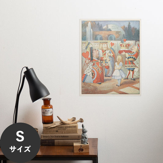 Hattan Art Poster ハッタンアートポスター ‘Off with her head! Off with—’ / HP-00289 Sサイズ(36cm×45cm)