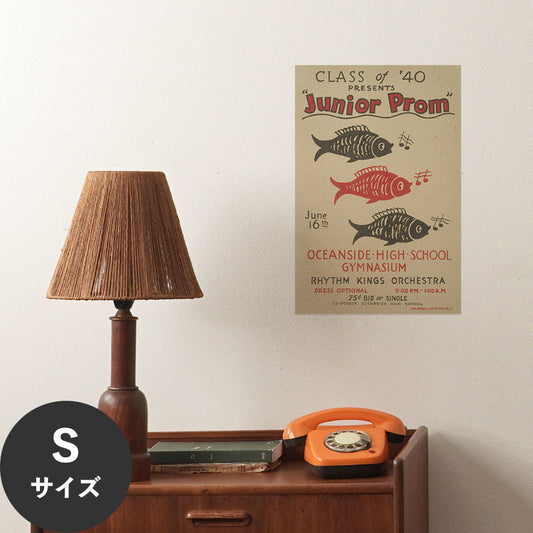 Hattan Art Poster ハッタンアートポスター "Junior prom" / HP-00438 Sサイズ(30cm×45cm)