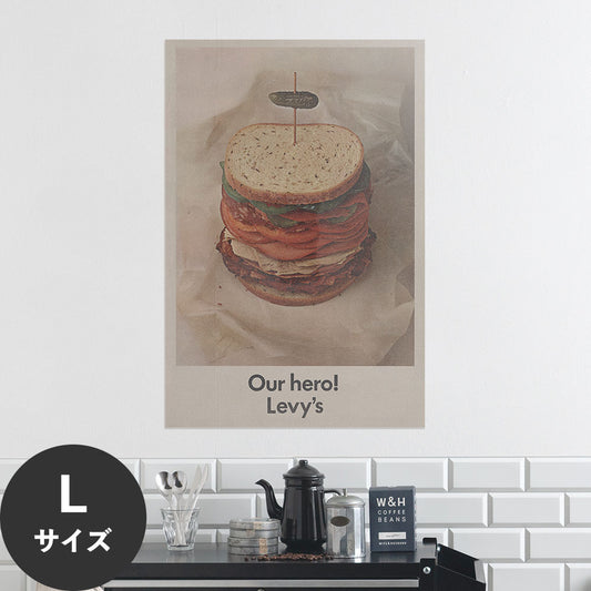 Hattan Art Poster ハッタンアートポスター Our hero! Levy’s / HP-00446 Lサイズ(60cm×90cm)