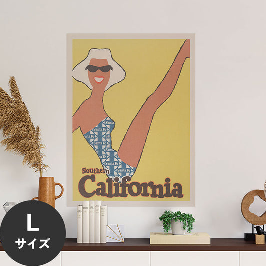 Hattan Art Poster ハッタンアートポスター Southern California. Sante Fe. / HP-00493 Lサイズ(67cm×90cm)